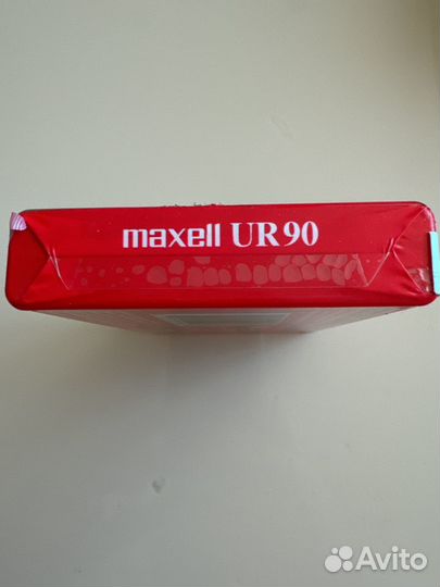 Аудиокассета Maxell UR 90, 2002, Корея, новая