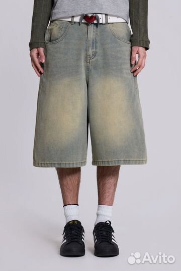 Шорты Jaded London Light Wash Jumbo Jorts