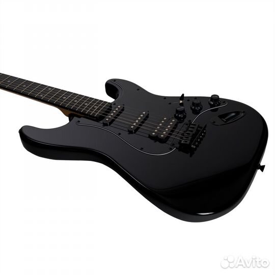 Электрогитара rockdale Stars HT HSS Black Limited