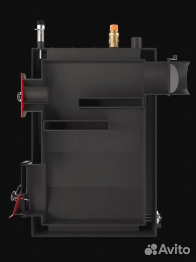 Твердотопливный котёл 50 квт