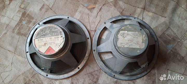 Динамики советские СССР 30 гд-301