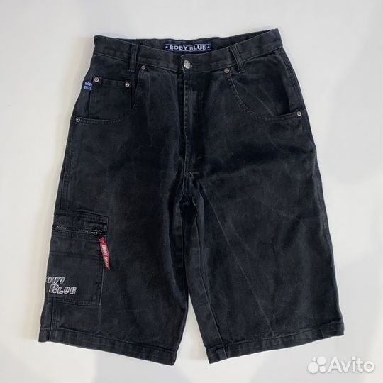 Широкие рэп шорты Body Blue (Carhartt, Dickies)