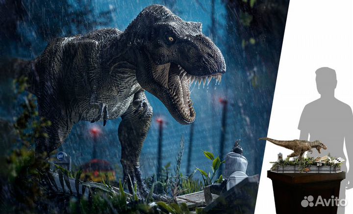 T-Rex and Donald Gennaro