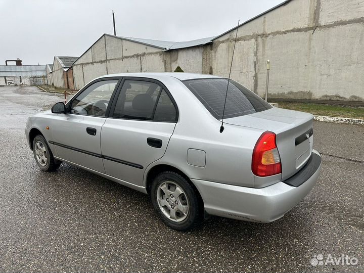 Hyundai Accent 1.5 AT, 2005, 206 000 км