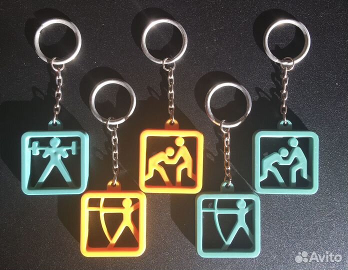 Брелоки Олимпиада 1980