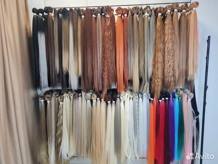 Биопротеиновые волосы для наращивания