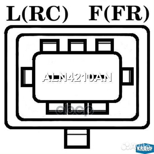 Генератор 1042103191 ALN4210AN Krauf