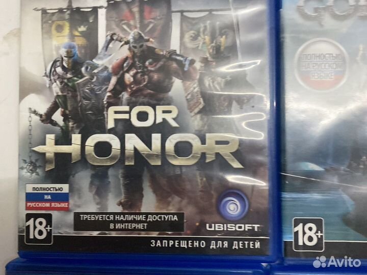 Игровые диски на ps4