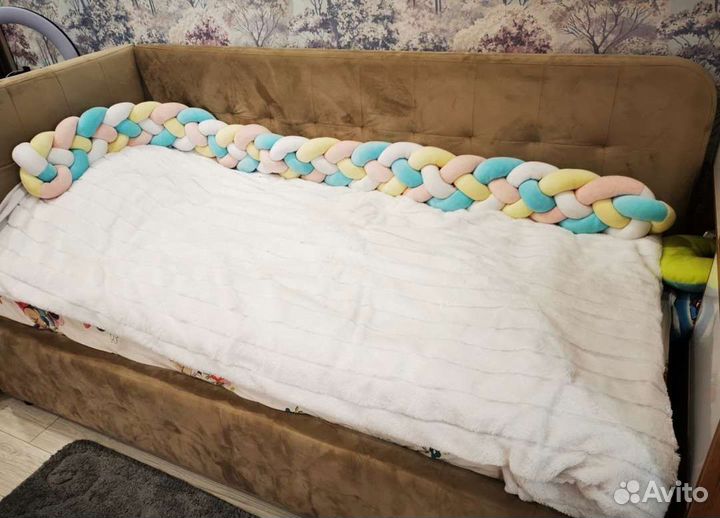 Бортик косичка