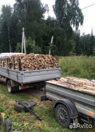 Дрова дубовые колотые