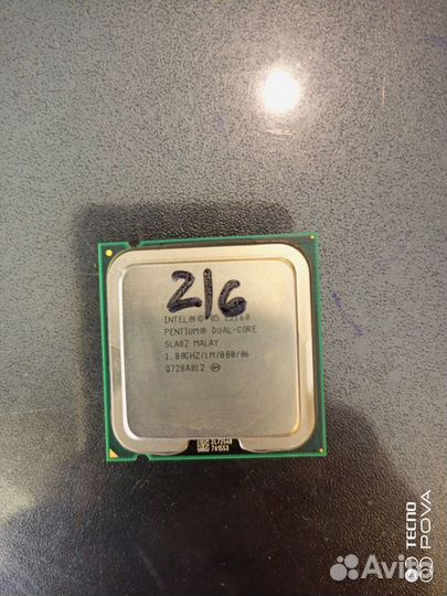 Процессор lga 775 Intel DualCore E2160