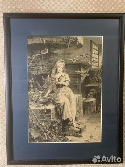 Старинная гравюра