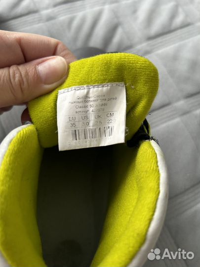 Лыжные ботинки детские 35р