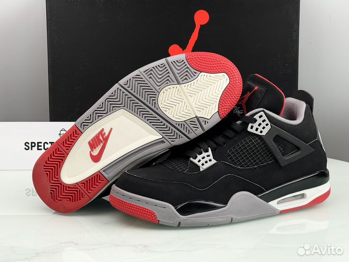 Кроссовки Nike Air Jordan 4 Bred