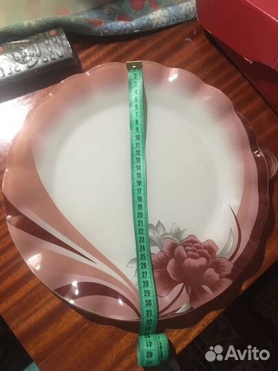 Набор тарелок на 6 персон и блюдо