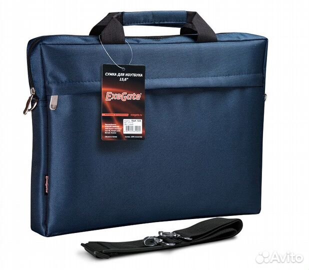 Сумка для ноутбука ExeGate Start S15 Deep Blue, те