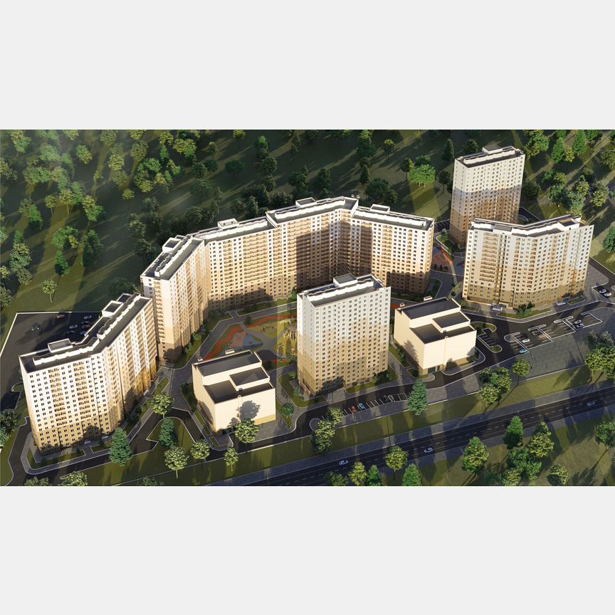 1-к. квартира, 34,4 м², 6/17 эт.