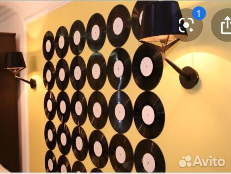 Грампластинки для интерьера и поделок