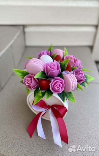 Букет из мыла ручной работы