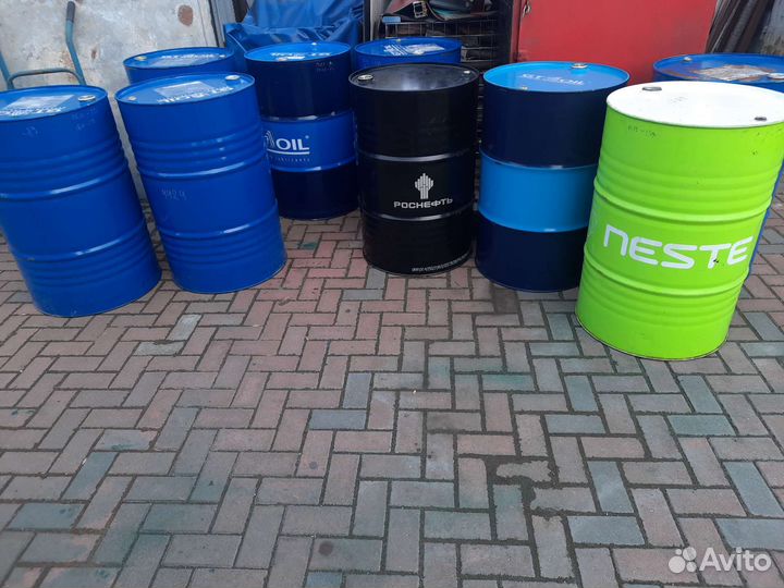 Бочка металлическая бу 200л