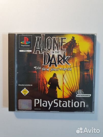PS1 Alone in The Dark The New Nightmare. Лицензия