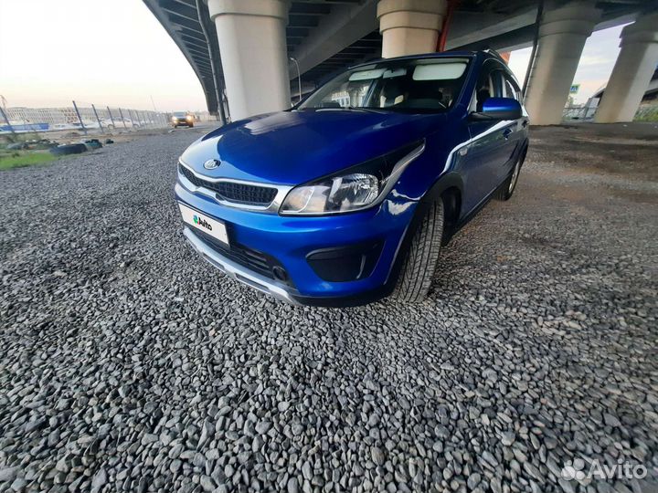 Kia Rio X-Line 1.4 AT, 2018, 126 000 км