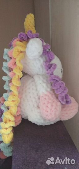 Игрушка единорожка Зефирка