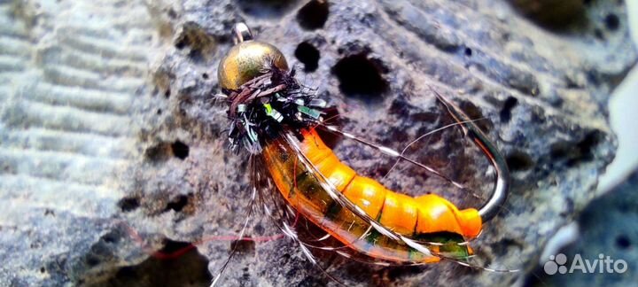 Набор мушек для ловли форели, ленка и хариуса