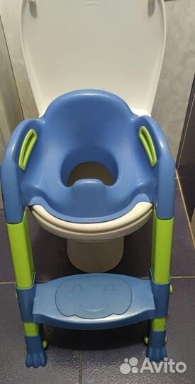 Сидушка на унитаз со ступенькой