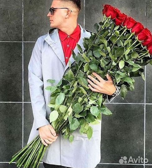 Высокие Розы с Доставкой