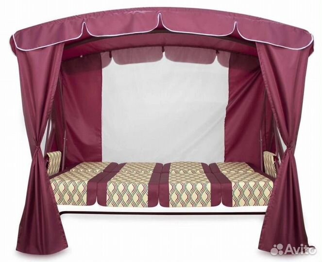 Качели четырехместные 