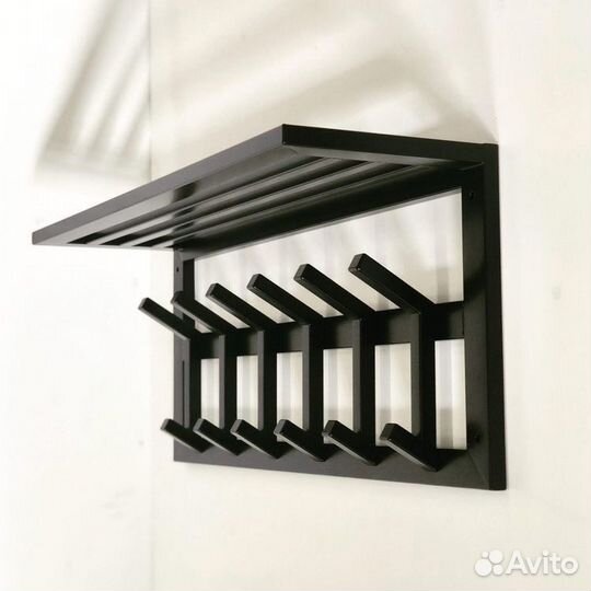 Вешалка настенная лофт