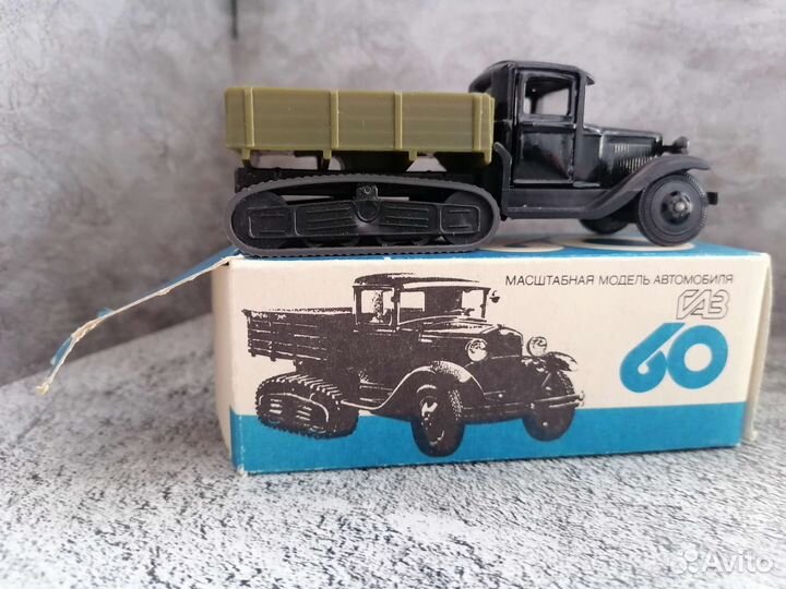 Модель автомобиля СССР 1/43 газ 60
