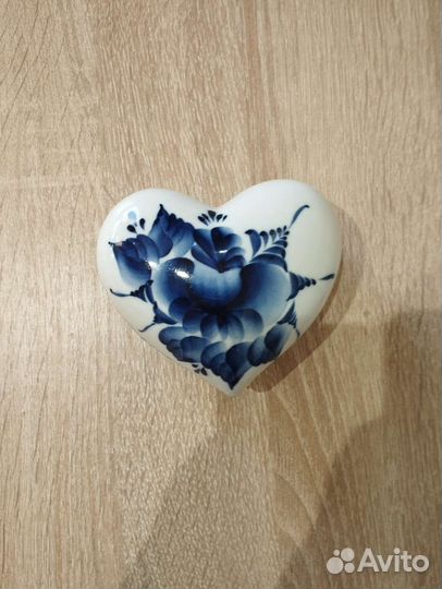 Шкатулка гжель