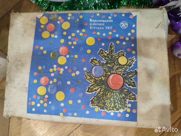 Елочные игрушки СССР