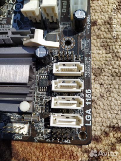Материнская плата с процессором lga 1155