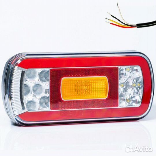 Фонарь задний Fristom 130 LED 12/24V