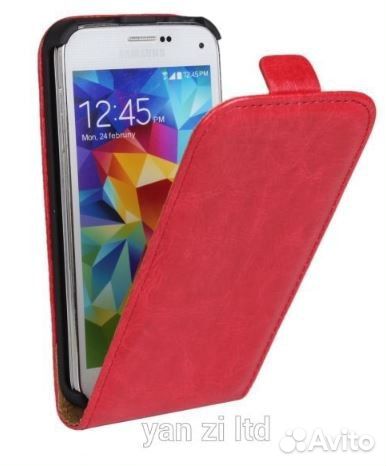 Чехол книжка на Самсунг Галакси S5 мини