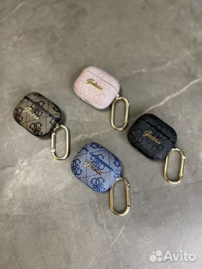 Чехол Guess на Airpods Pro 2, Airpods 3, Airpods 2