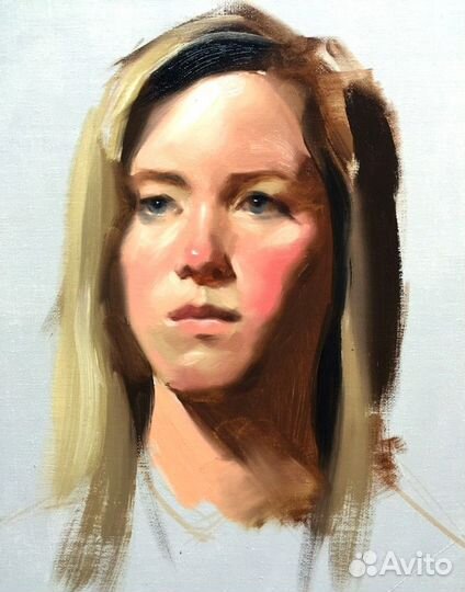 Портреты по фото/ студенческие работы на заказ