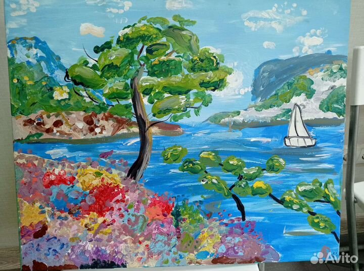 Картина маслом на холсте