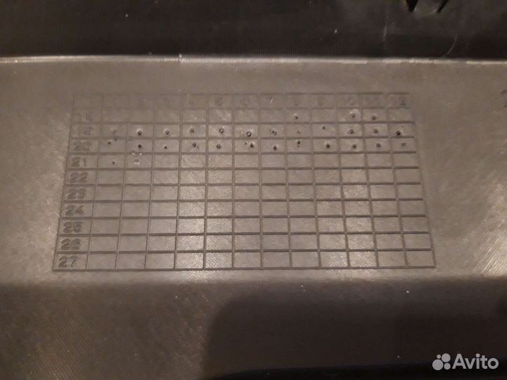 Бампер задний на митсубиси асх 2021-2023 года