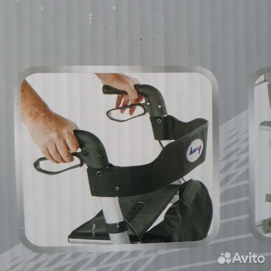 Кресло ходунки для Пристарелых и плохо ходящих