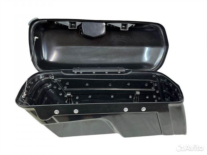 Мотокофры боковые для чоппера универсальные (2 шт)