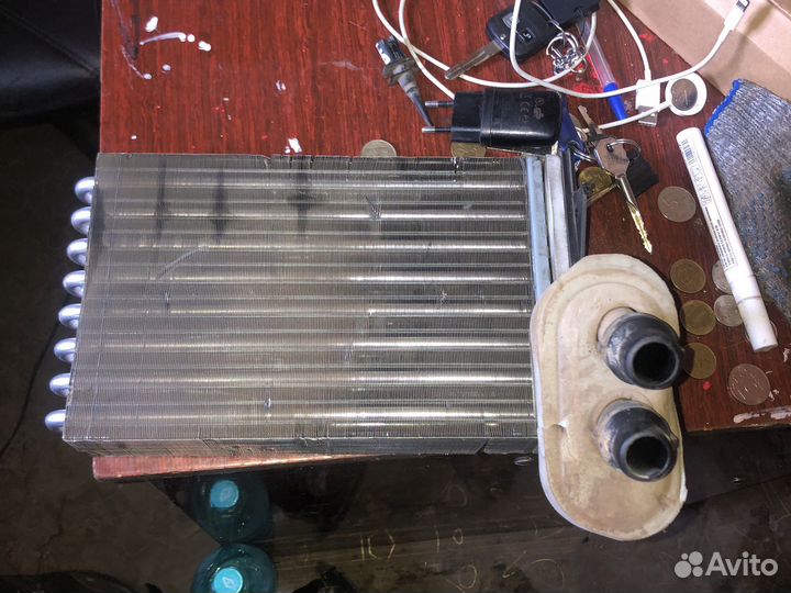 Октавия тур радиатор отопителя