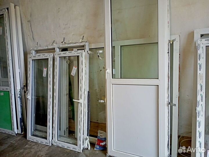 Пластиковые окна пвх бу разные