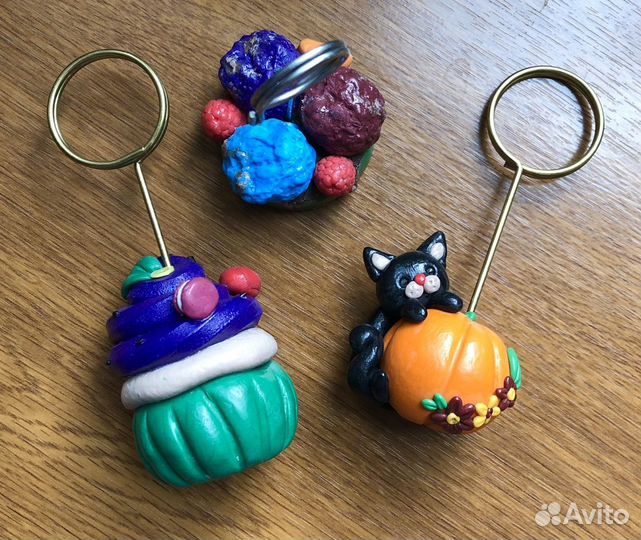 Держатель для фото/визиток(полимерная глина)