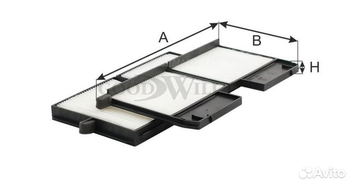Goodwill AG 253 2K CF Фильтр салона