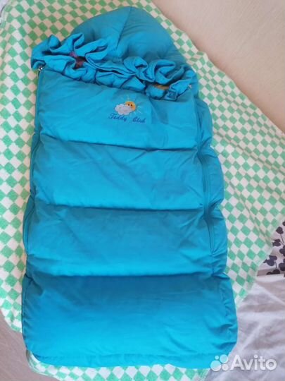 Зимний конверт в коляску