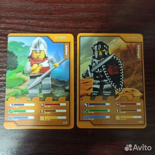 Карточки Lego
